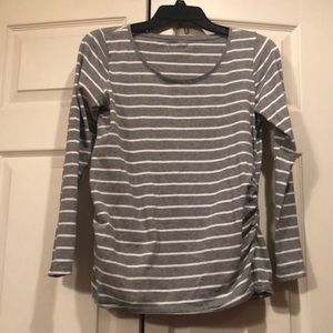 BumpStart Small Maternity Shirt with Ruched sides